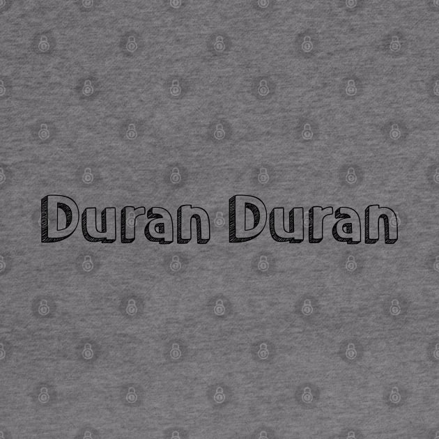 Duran Duran // Typography Design by Aqumoet